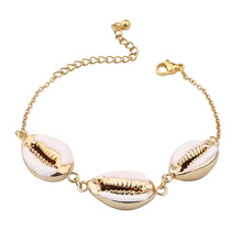 Bohemian Beach Shell Bracelet Tribal Style Fashion Season Sexy Trending Summer Charm Bracelets Gold Plated Silver Plated Wedding